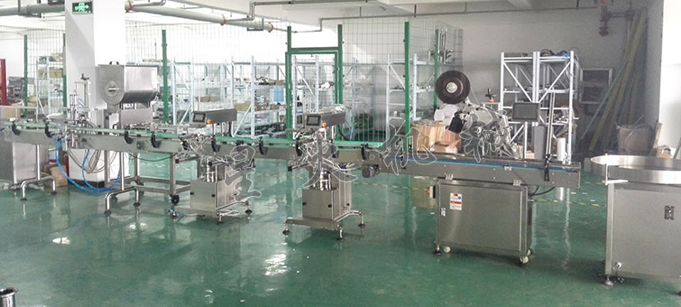 全自動醬料灌裝生產(chǎn)線，大顆粒醬料灌裝生產(chǎn)線